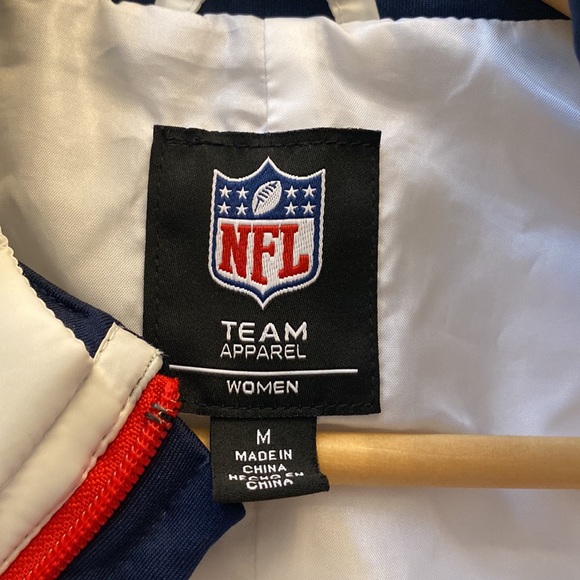 NFL Ladies Quilted Puffer New England Patriots Jacket M - Picture 3 of 6